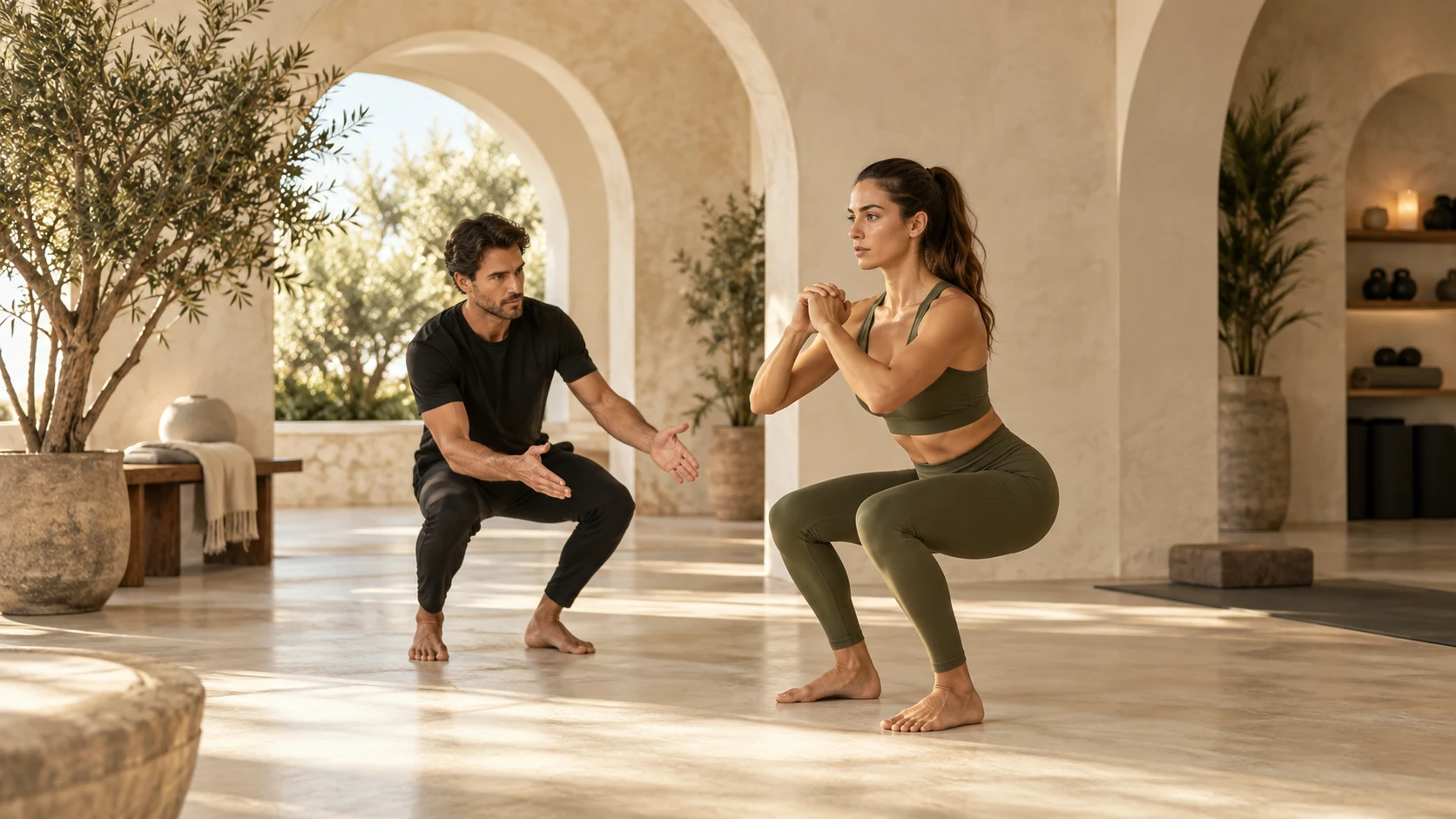 LUMEA PERSONAL TRAINING – fiktives Studio-Motiv
